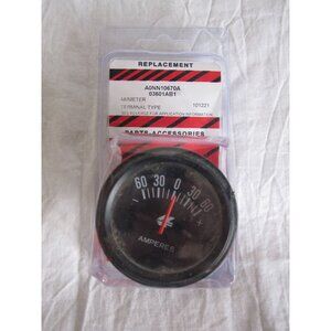 NEW Replacement Ammeter Terminal Type Tractor Gauge‎ A0NN10670A 60-0-60 TISCO